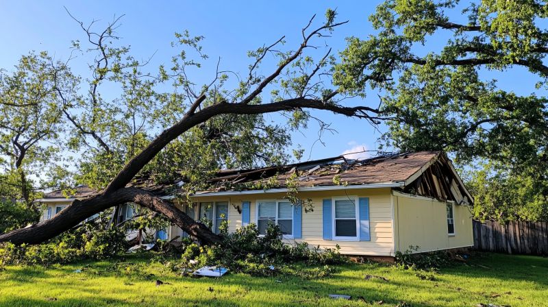 Storm Damage Tree